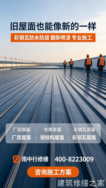 2026/9珠海金湾区彩钢瓦除锈翻新防腐那家好